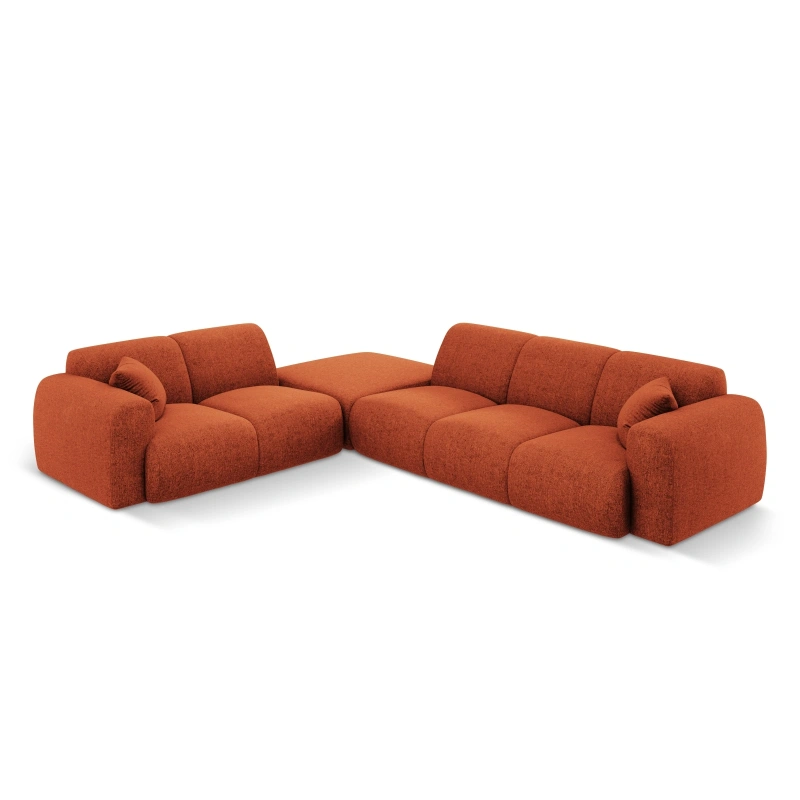 Sofa narożna 4-os. Nolio tkanina szenilowa Haga Cosmopolitan Design Sofa narożna 4-os. Nolio tkanina szenilowa Haga Cosmopolitan Design