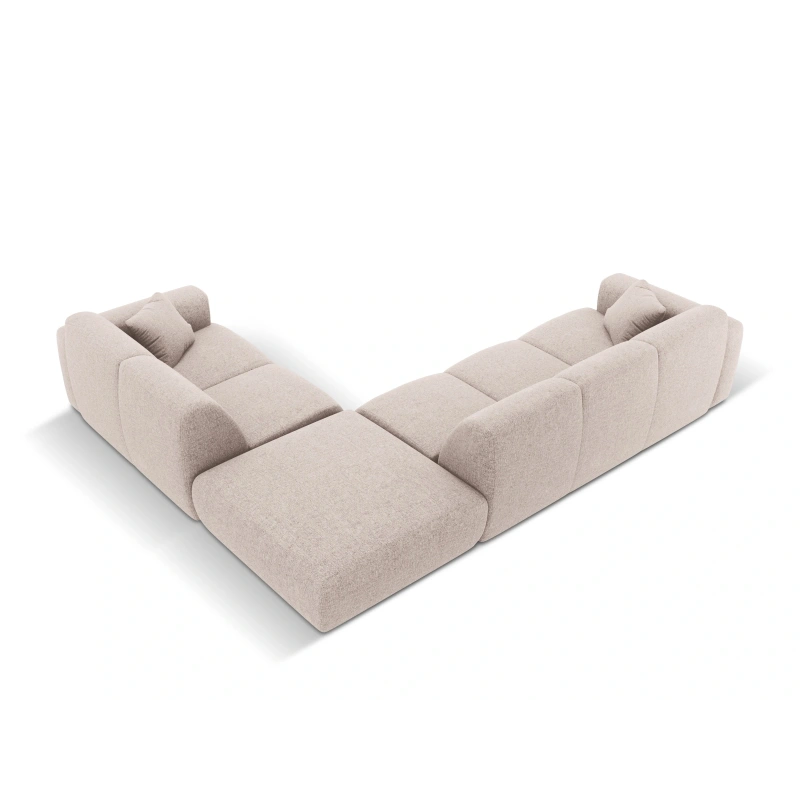 Sofa narożna 4-os. Nolio tkanina szenilowa Haga Cosmopolitan Design