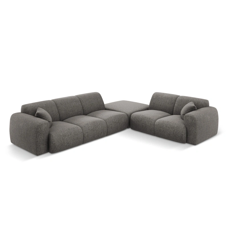 Sofa narożna 4-os. Nolio tkanina szenilowa Haga Cosmopolitan Design Sofa narożna 4-os. Nolio tkanina szenilowa Haga Cosmopolitan Design