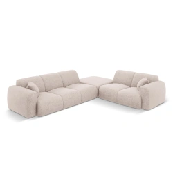 Sofa narożna 4-os. Nolio tkanina szenilowa Haga Cosmopolitan Design