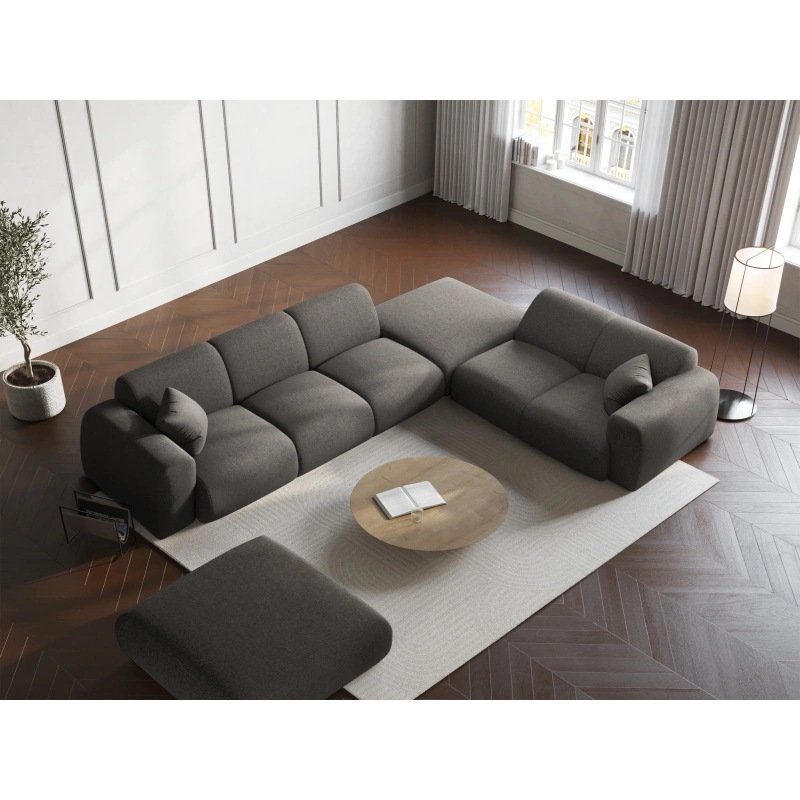 Sofa narożna 4-os. Nolio tkanina szenilowa Haga Cosmopolitan Design Sofa narożna 4-os. Nolio tkanina szenilowa Haga Cosmopolitan Design