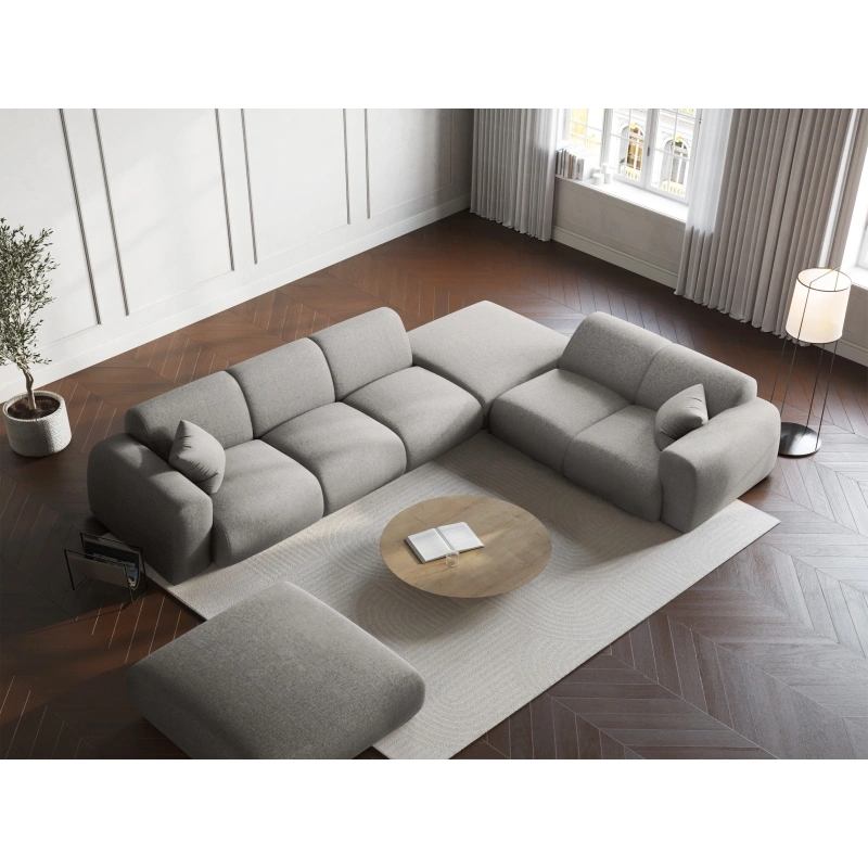 Sofa narożna 4-os. Nolio tkanina szenilowa Haga Cosmopolitan Design