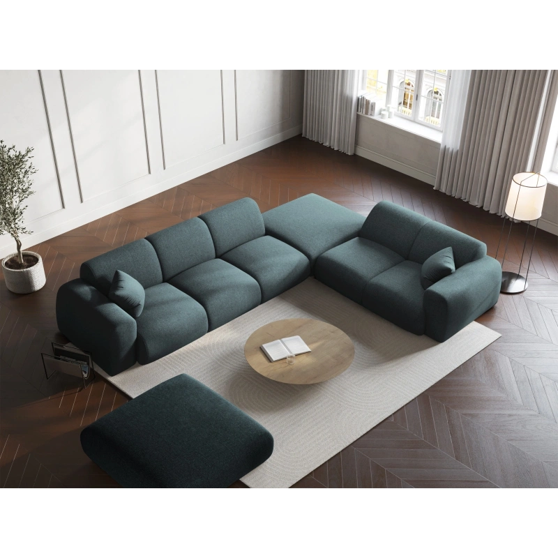 Sofa narożna 4-os. Nolio tkanina szenilowa Haga Cosmopolitan Design Sofa narożna 4-os. Nolio tkanina szenilowa Haga Cosmopolitan Design
