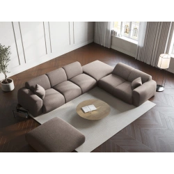 Sofa narożna 4-os. Nolio tkanina szenilowa Haga Cosmopolitan Design