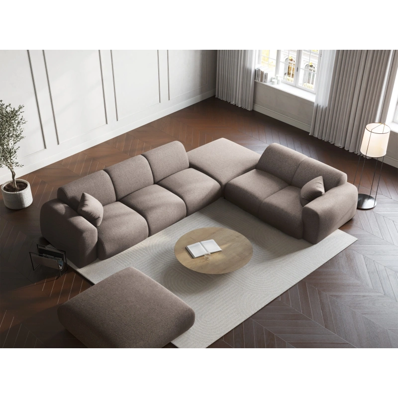 Sofa narożna 4-os. Nolio tkanina szenilowa Haga Cosmopolitan Design