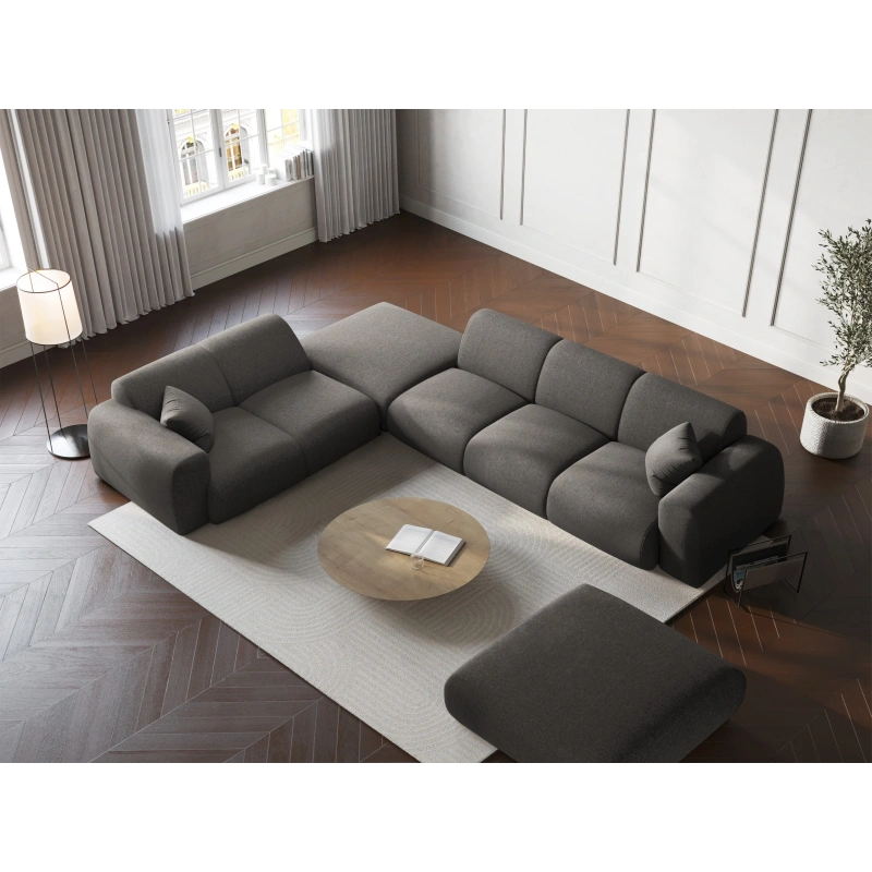 Sofa narożna 4-os. Nolio tkanina szenilowa Haga Cosmopolitan Design Sofa narożna 4-os. Nolio tkanina szenilowa Haga Cosmopolitan Design