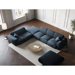 Sofa narożna 4-os. Nolio tkanina szenilowa Haga Cosmopolitan Design