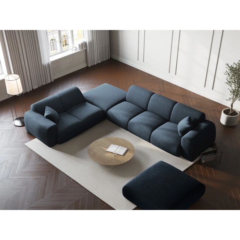 Sofa narożna 4-os. Nolio tkanina szenilowa Haga Cosmopolitan Design