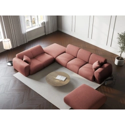 Sofa narożna 4-os. Nolio tkanina szenilowa Haga Cosmopolitan Design