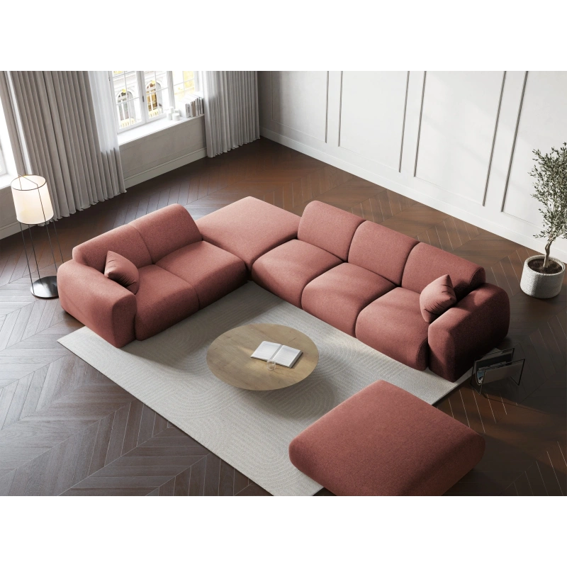 Sofa narożna 4-os. Nolio tkanina szenilowa Haga Cosmopolitan Design