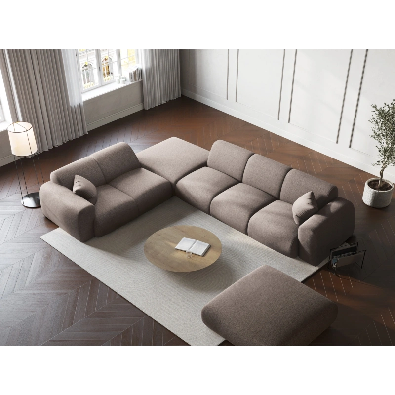 Sofa narożna 4-os. Nolio tkanina szenilowa Haga Cosmopolitan Design Sofa narożna 4-os. Nolio tkanina szenilowa Haga Cosmopolitan Design