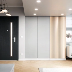 Szafa modułowa - Moduł SP 60x213,7cm korpus gładki | Roomli Szafa modułowa - Moduł SP 60x213,7cm korpus gładki | Roomli