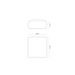 Pufa 2 osobowa Nolio tkanina szenilowa Haga Cosmopolitan Design Pufa 2 osobowa Nolio tkanina szenilowa Haga Cosmopolitan Design