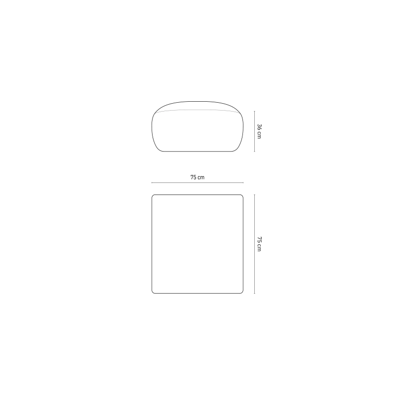 Pufa Nolio M tkanina szenilowa Haga Cosmopolitan Design Pufa Nolio M tkanina szenilowa Haga Cosmopolitan Design