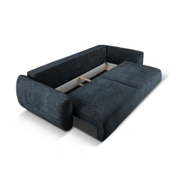 Sofa 3-os Matera z funkcją spania i pojemnikiem na pościel szenil