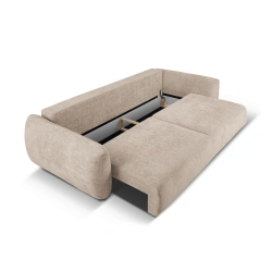 Sofa 3-os Matera z funkcją spania i pojemnikiem na pościel szenil