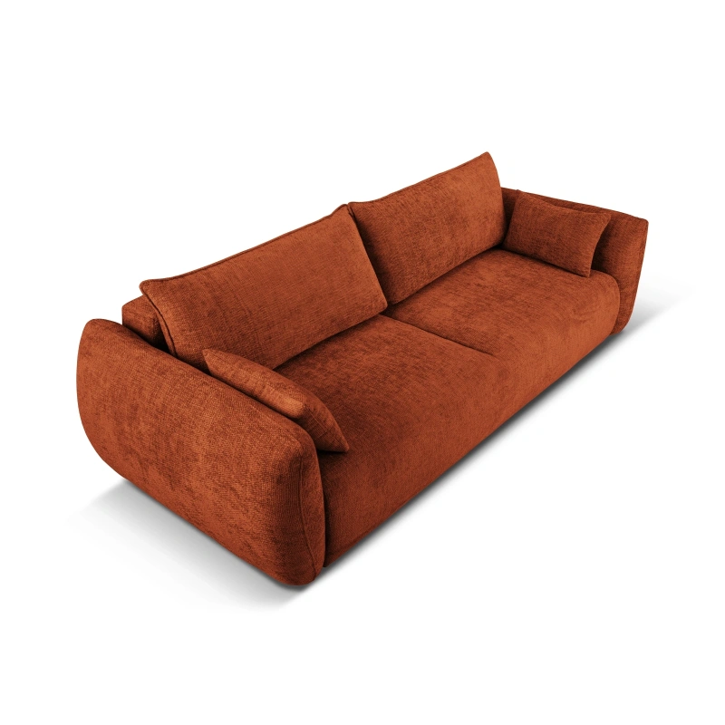 Sofa 3-os Matera z funkcją spania i pojemnikiem na pościel szenil