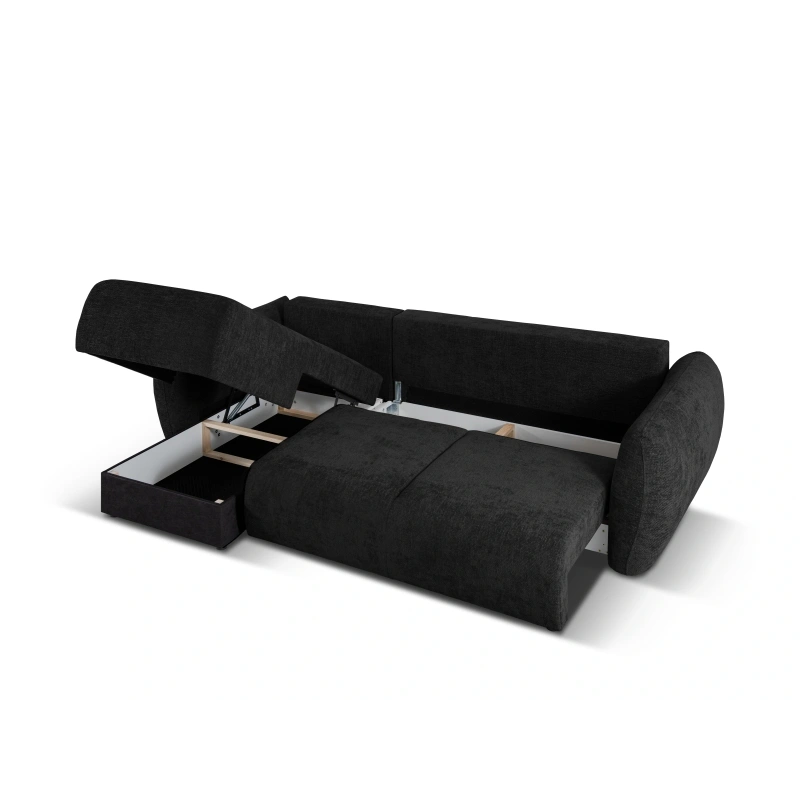 Narożnik 4-os Matera z funkcją spania i pojemnikiem na pościel szenil Narożnik 4-os Matera z funkcją spania i pojemnikiem na pościel szenil