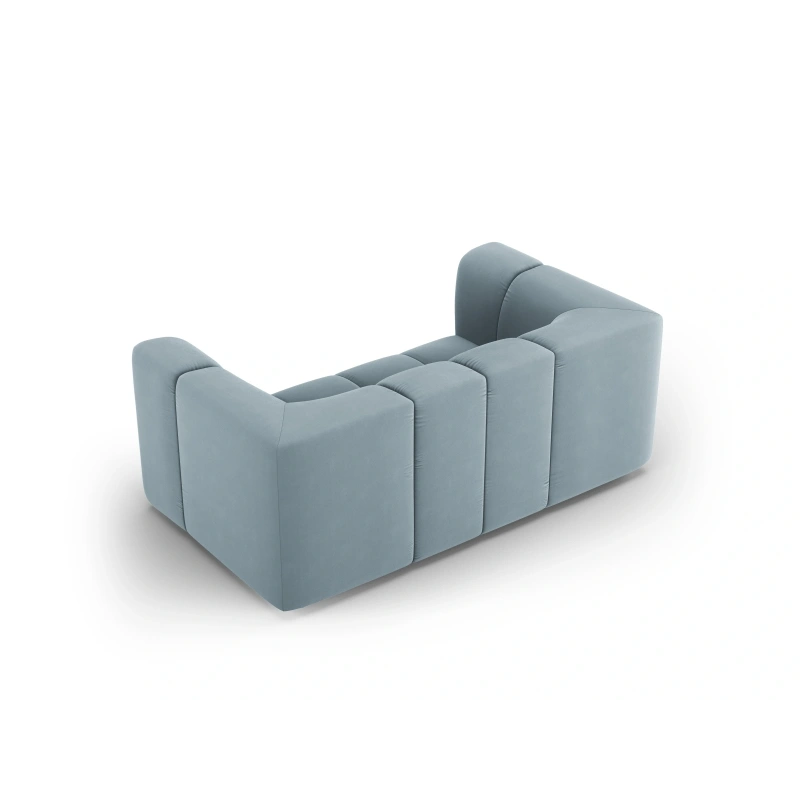 Sofa 2 osobowa Francesca tkanina welurowa Bluvel Milo Casa