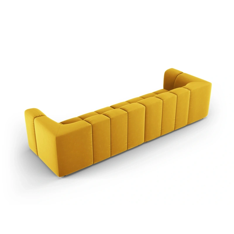 Sofa 4 osobowa Francesca tkanina welurowa Bluvel Milo Casa