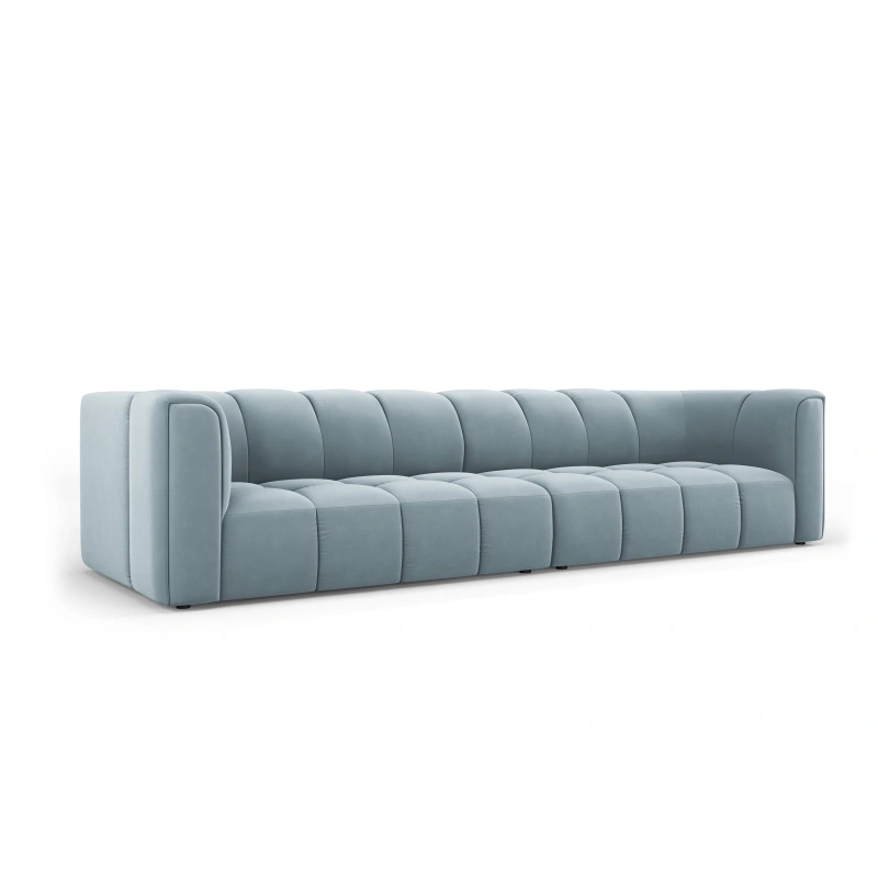 Sofa 4 osobowa Francesca tkanina welurowa Bluvel Milo Casa