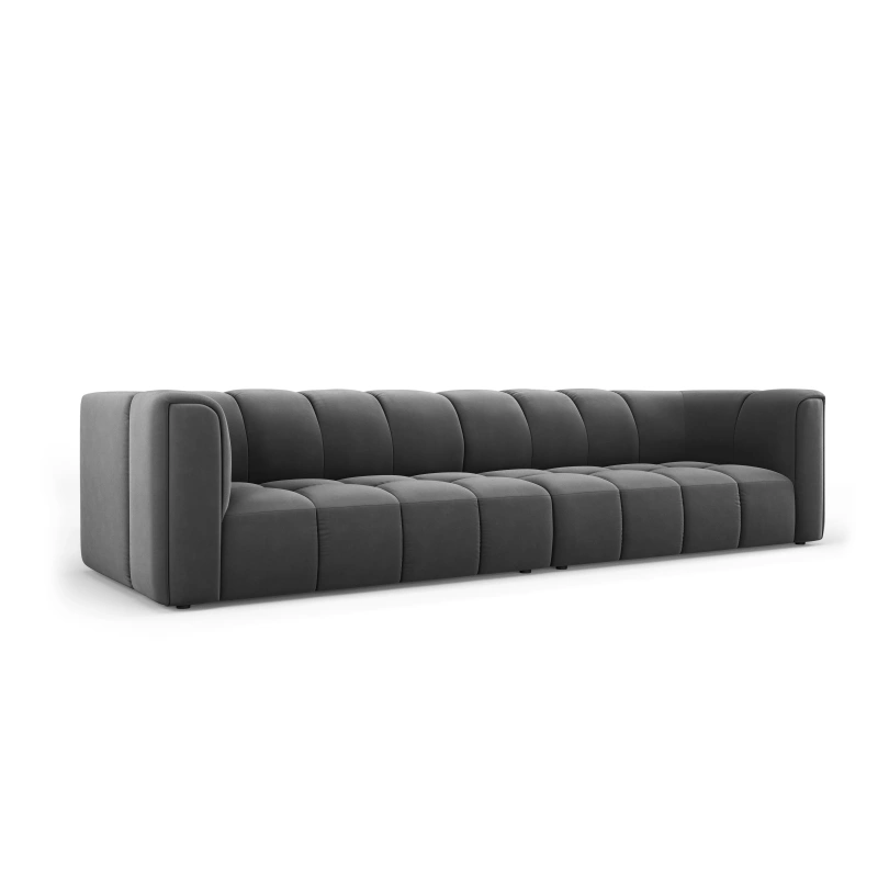 Sofa 4 osobowa Francesca tkanina welurowa Bluvel Milo Casa