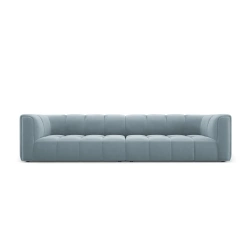 Sofa 4 osobowa Francesca tkanina welurowa Bluvel Milo Casa