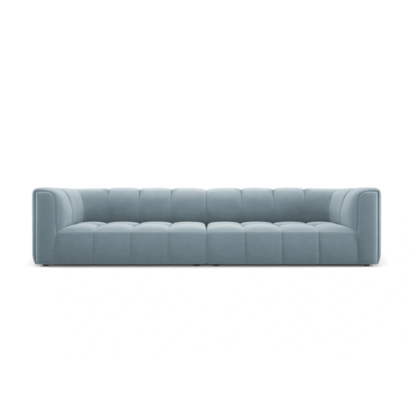 Sofa 4 osobowa Francesca tkanina welurowa Bluvel Milo Casa
