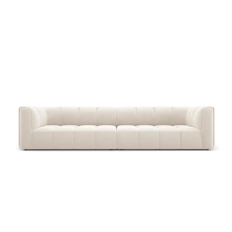 Sofa 4 osobowa Francesca tkanina welurowa Bluvel Milo Casa