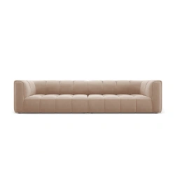 Sofa 4 osobowa Francesca tkanina welurowa Bluvel Milo Casa