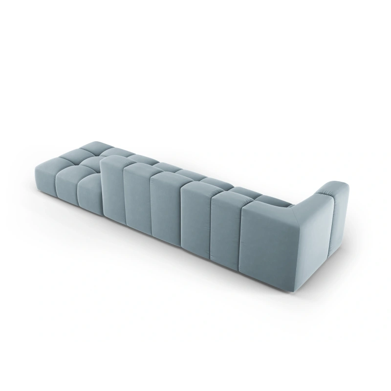 Sofa 4 osobowa Francesca prawostronna tkanina welurowa Bluvel Milo Casa Sofa 4 osobowa Francesca prawostronna tkanina welurowa Bluvel Milo Casa