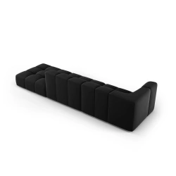 Sofa 4 osobowa Francesca prawostronna tkanina welurowa Bluvel Milo Casa