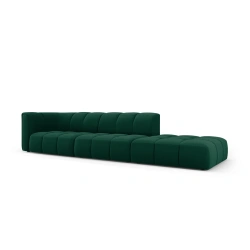 Sofa 4 osobowa Francesca prawostronna tkanina welurowa Bluvel Milo Casa Sofa 4 osobowa Francesca prawostronna tkanina welurowa Bluvel Milo Casa