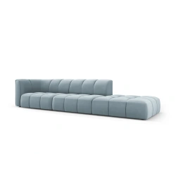 Sofa 4 osobowa Francesca prawostronna tkanina welurowa Bluvel Milo Casa Sofa 4 osobowa Francesca prawostronna tkanina welurowa Bluvel Milo Casa
