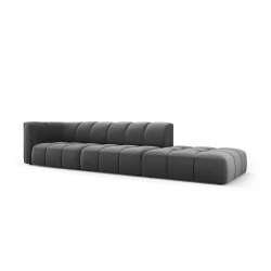 Sofa 4 osobowa Francesca prawostronna tkanina welurowa Bluvel Milo Casa Sofa 4 osobowa Francesca prawostronna tkanina welurowa Bluvel Milo Casa