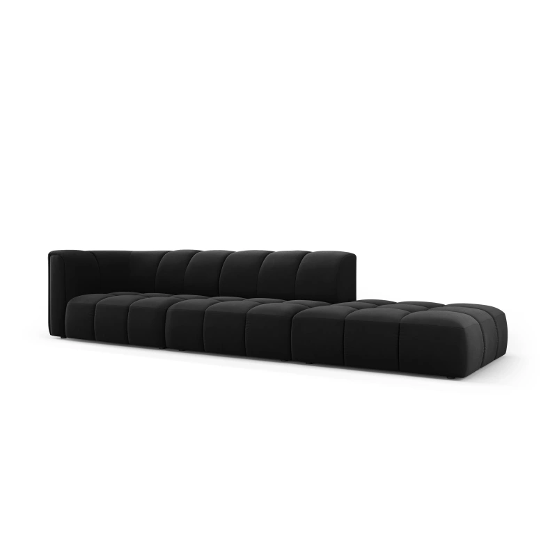 Sofa 4 osobowa Francesca prawostronna tkanina welurowa Bluvel Milo Casa