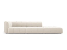 Sofa 4 osobowa Francesca prawostronna tkanina welurowa Bluvel Milo Casa