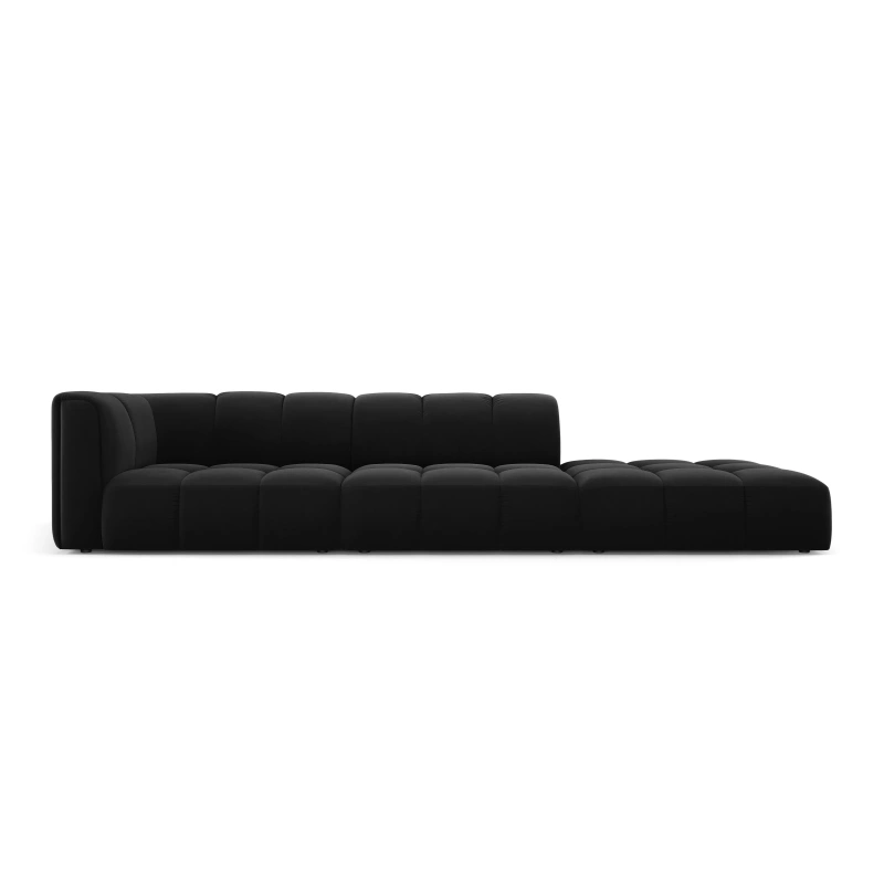 Sofa 4 osobowa Francesca prawostronna tkanina welurowa Bluvel Milo Casa