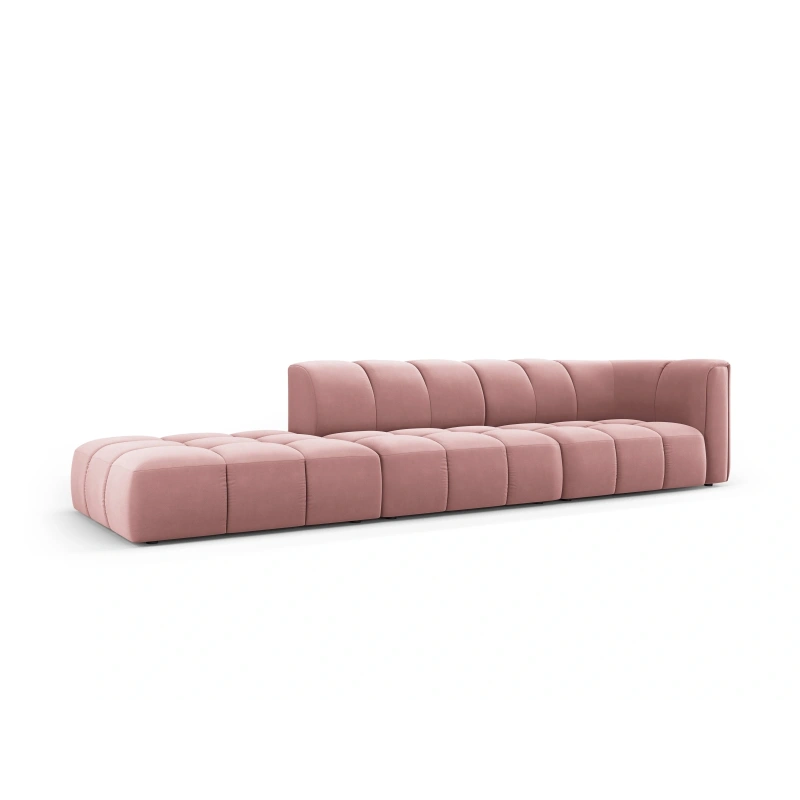 Sofa 4 osobowa Francesca lewostronna tkanina welurowa Bluvel Milo Casa Sofa 4 osobowa Francesca lewostronna tkanina welurowa Bluvel Milo Casa
