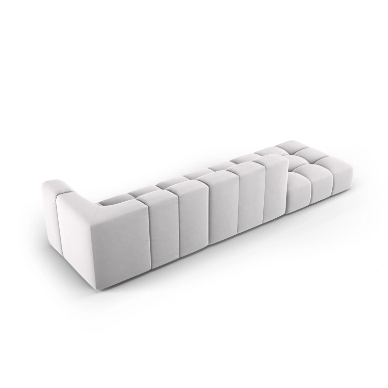 Sofa 4 osobowa Francesca lewostronna tkanina welurowa Bluvel Milo Casa Sofa 4 osobowa Francesca lewostronna tkanina welurowa Bluvel Milo Casa