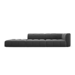 Sofa 4 osobowa Francesca lewostronna tkanina welurowa Bluvel Milo Casa Sofa 4 osobowa Francesca lewostronna tkanina welurowa Bluvel Milo Casa