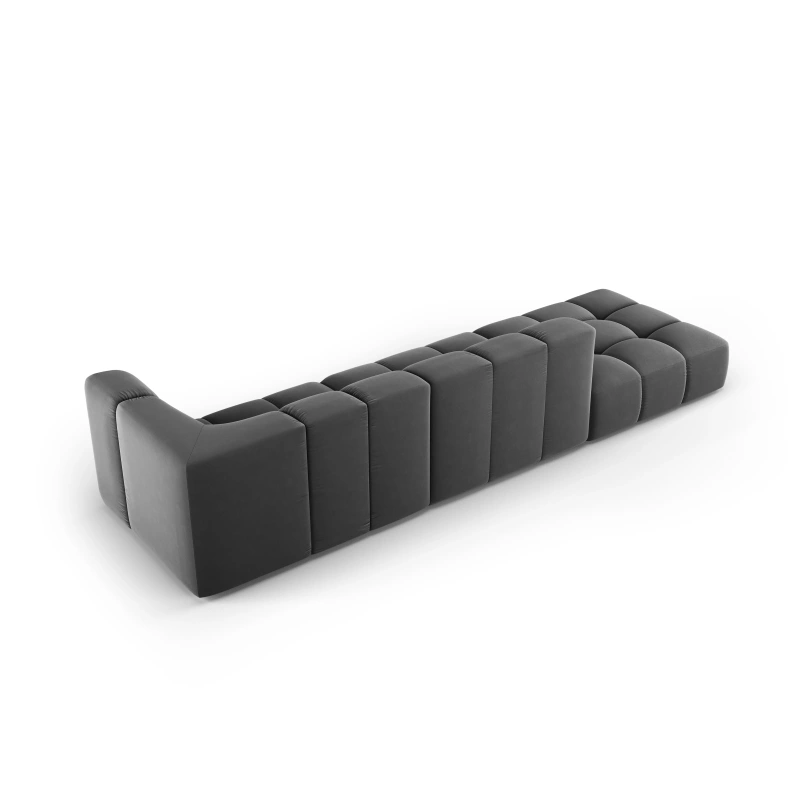 Sofa 4 osobowa Francesca lewostronna tkanina welurowa Bluvel Milo Casa Sofa 4 osobowa Francesca lewostronna tkanina welurowa Bluvel Milo Casa