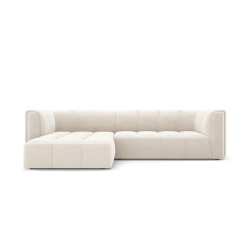 Narożnik 3 osobowy Francesca tkanina welurowa Bluvel Milo Casa