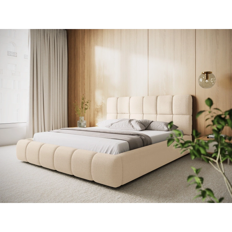 Łóżko tapicerowane 160x200 z pojemnikiem Tropea szenil Milo Casa Łóżko tapicerowane 160x200 z pojemnikiem Tropea szenil Milo Casa