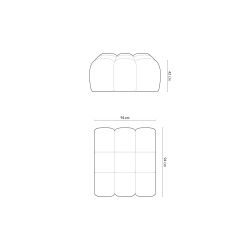 Puf aksamitny Halley Windsor & Co Puf aksamitny Halley Windsor & Co