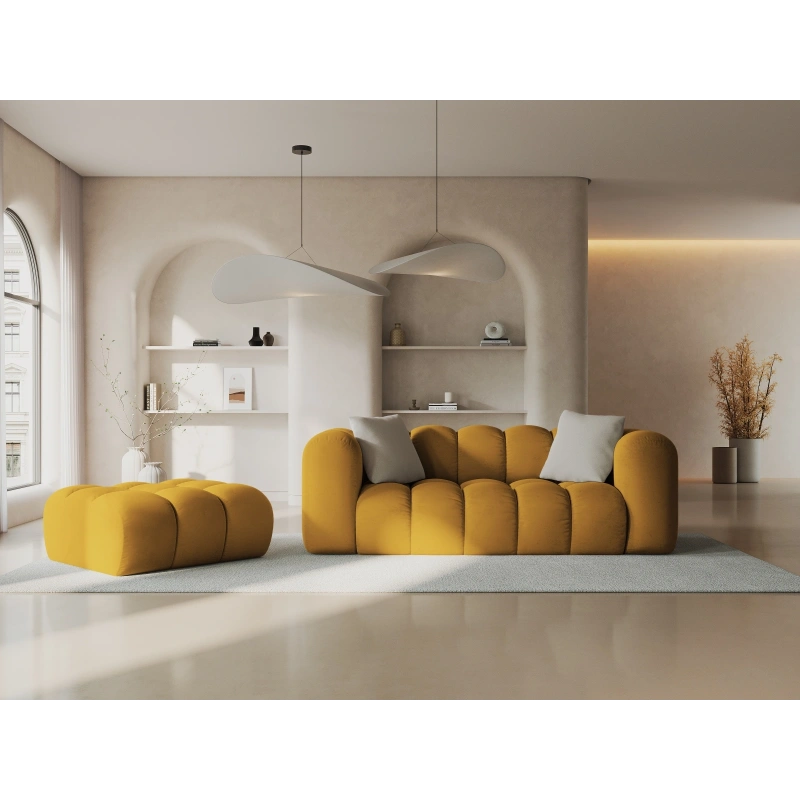 Sofa aksamitna 2-osobowa Halley Windsor & Co