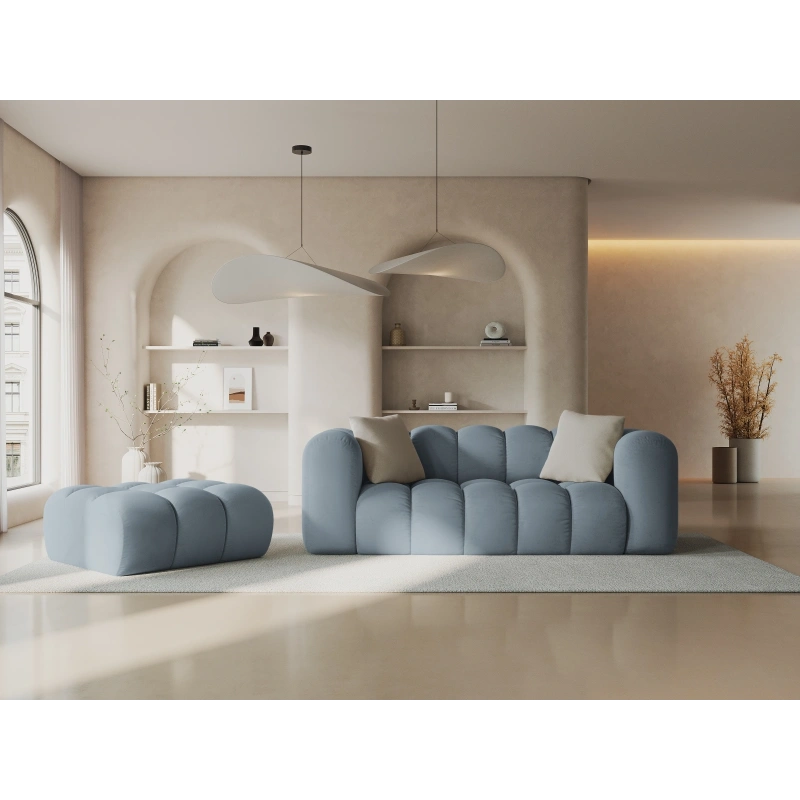 Sofa aksamitna 2-osobowa Halley Windsor & Co
