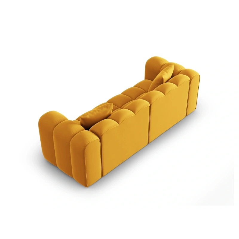 Sofa aksamitna 3-osobowa Halley Windsor & Co Sofa aksamitna 3-osobowa Halley Windsor & Co