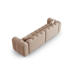 Sofa aksamitna 4-osobowa Halley Windsor & Co