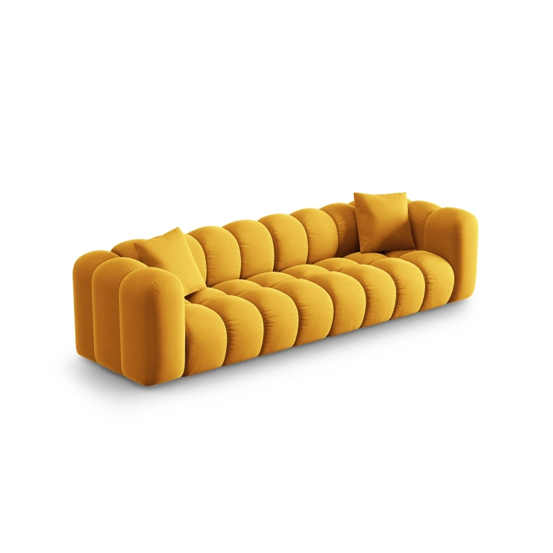 Sofa aksamitna 4-osobowa Halley Windsor & Co Sofa aksamitna 4-osobowa Halley Windsor & Co